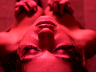 Gelya, Angelina Kuznetsova,  Slutty female gently pulls pussy