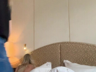 Ekaterina Enokaeva,  Skinny female rubs herself with oil