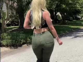 Alexis Andrews onlyfans Naked females jerking their pussies outdoors