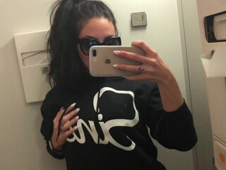 Kissa Sins onlyfans Crazy lady caresses natural tits