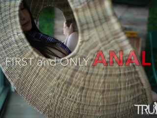 Tru Kait, trukait onlyfans White-haired bitch masturbates her pussy with a phallus