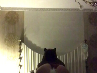 angelina Kuznetsova Cute posing in fries