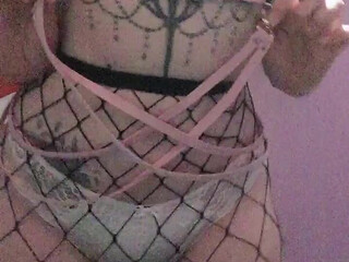 tattookitten onlyfans masturbating pussy through panties