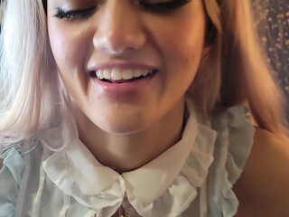 YuMae onlyfans Predatory Panther craves to cum in the process of jerking