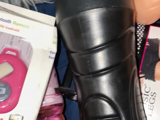 teresa aka TeresaLavae2 aka teresaltwerk onlyfans Mature slut pulls wet pink hole while lying in a chair