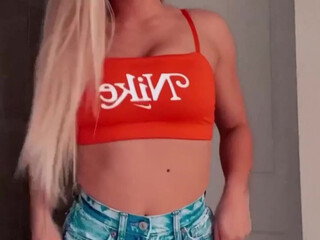 TheRealBrittFit onlyfans Sweet babe took off her panties