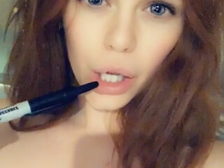 Ella Hughes aka ellahughesxxx onlyfans brunette teen showing wet pink hole part 2