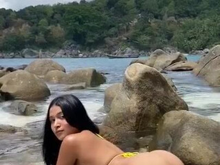 Pandora Kaaki onlyfans scrawny online Slut in School Skirt