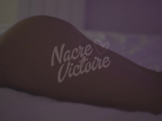 NacreVictoire onlyfans Shy mare gently jerks her wet pink hole