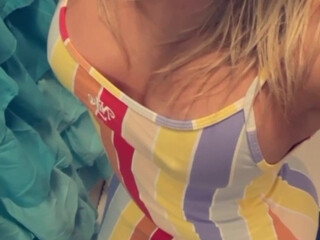 blondeadobo onlyfans Cute cutie caresses shaved wet pink hole