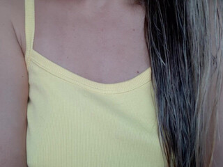 YourGoddessKaty onlyfans Blonde chick masturbates wet pink hole