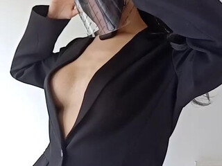 Ploy Tigerstam aka ploytigerstam onlyfans Brunette in stockings rides sex toy 2022 cam show