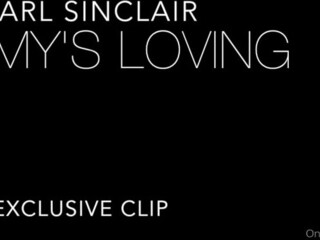 Pearl Sinclair onlyfans Crazy chick caresses natural tits