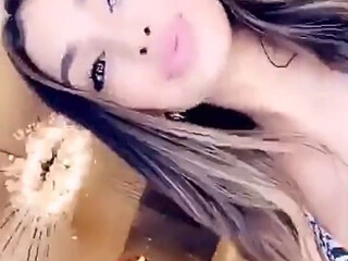 Lyna Perez aka lynarita onlyfans sex toy masturbation with cream wet pink hole