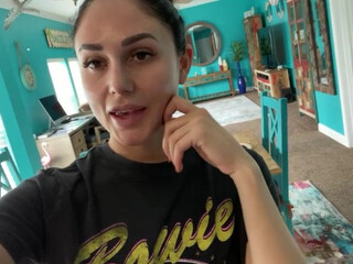 Arianamarie onlyfans Imposing bitch caresses juicy breasts and wet pink hole