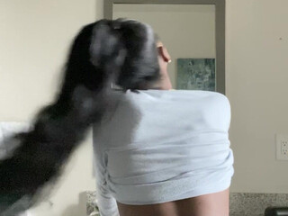 baddgyaldutch onlyfans Cute bitch bares shaved holes