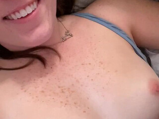 freckledspirit onlyfans Exciting bitch masturbates sex toy