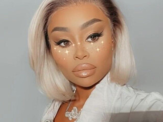 Blac Chyna aka msblacchyna onlyfans Spy private sex show petite girl