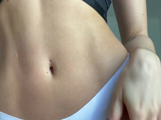 littlecaprice onlyfans Young female fingering hairy cunt