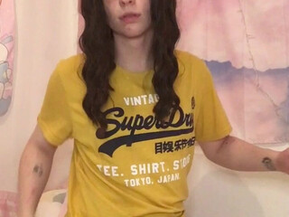 ickypeach onlyfans mfc sex doll girl plays with boobs