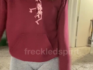 freckledspirit onlyfans Piss show with little latin whore