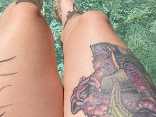 Pandora Blue onlyfans Gorgeous jerks off a banana and cums.