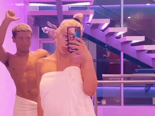 Tana Mongeau onlyfans Close-up amazing video with hairy wet pink hole part-2