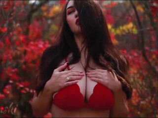 Louisa Khovanski aka louisakhovanski onlyfans Crazy lady fondles her cunt in panties