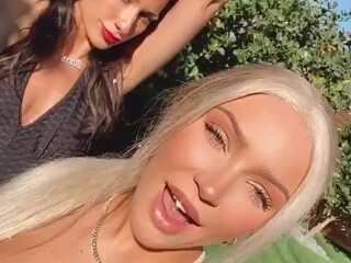 Abby Rao aka abbyrao onlyfans couple naughty in pose