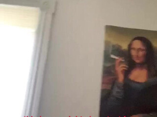 emilivno Gorgeous chick fucks cunt with phallus