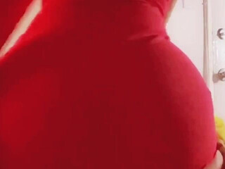 emirafoods Sexy brown hair caresses shaved holes