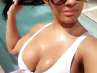 Polina Malinovskaya aka polinamalinovskaya onlyfans Fluffy harlot fucks pussy with phallus