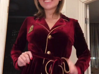 Julia Unicorn Beauty is resting with pussy