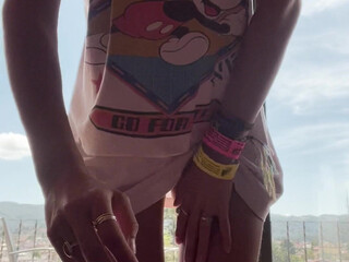 Danifae Stunning babe banging her vagina deeply