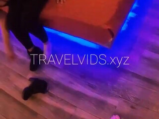 TravelVids Luxurious swell shows off her breasts