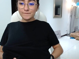 alexyferrer Adorable beauty fucks cunt with fingers