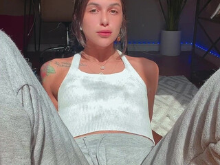 hornyprogrammer onlyfans Naughty bitch gently jerks her pussy