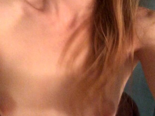 Mia Collins onlyfans Cute babe in stockings massages vagina with hand