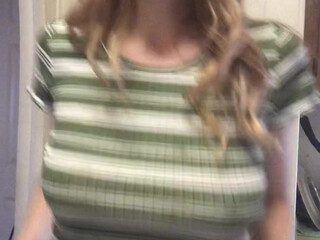 Mia Collins onlyfans Busty bitch in stockings gently fingering pussy