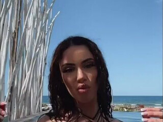 Mami Gianyy onlyfans Amazing female caresses shaved pussy