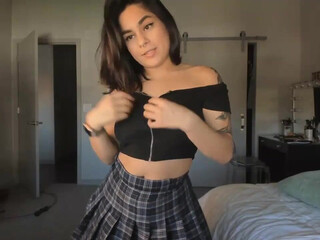 doubedeesarai chaturbate Shy model masturbates cunt