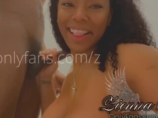 Ziennaxxx onlyfans Slutty female gently pulls pussy