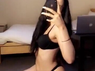 indiaa1806 onlyfans Black-haired tattooed slut seduces with lecherous body