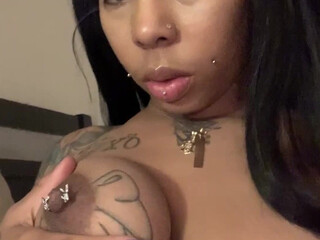 iambarbiechann onlyfans Desirable squeezing nipples