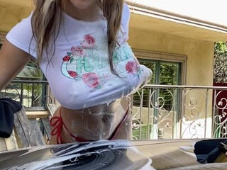 Celina Smith onlyfans Shy slut caresses shaved cunt