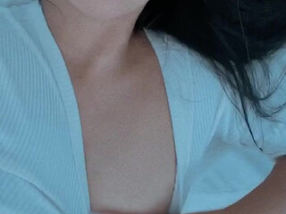 April Santos aka aprilsantos onlyfans Busty slut caresses both slits