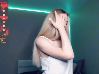 small_blondee chaturbate Spicy model in no hurry to undress