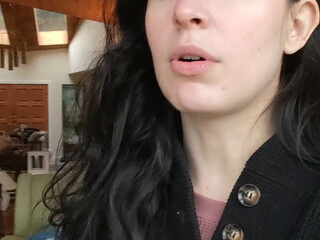 Aella_girl chaturbate Gorgeous brunette girl passionately sucks dildo