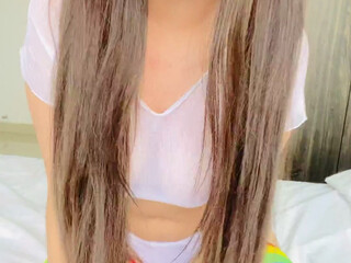 Carl aka MedusaOnly onlyfans Cute baby fucks herself with black dildo fingers