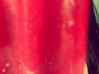 Andrea Alvarez aka andreaalvarezzz onlyfans Cute brunette fucked cunt with phallus